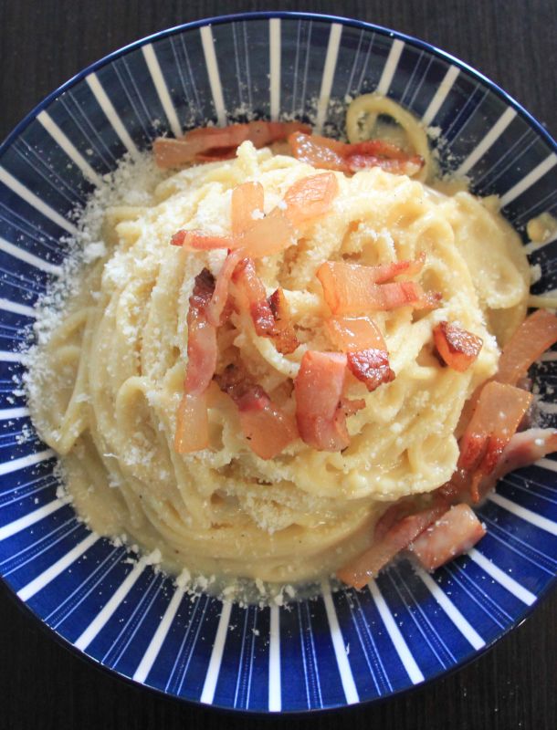 spaghetti à la carbonara