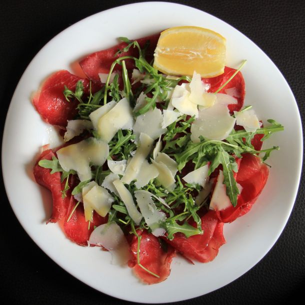 Bresaola rucola e parmigiano
